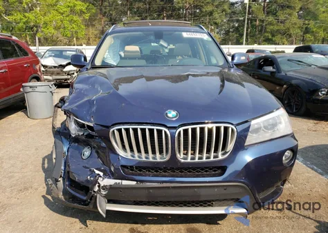 2014 BMW X3 xDrive28I from USA, damaged, VIN 5UXWX9C51E0D23032